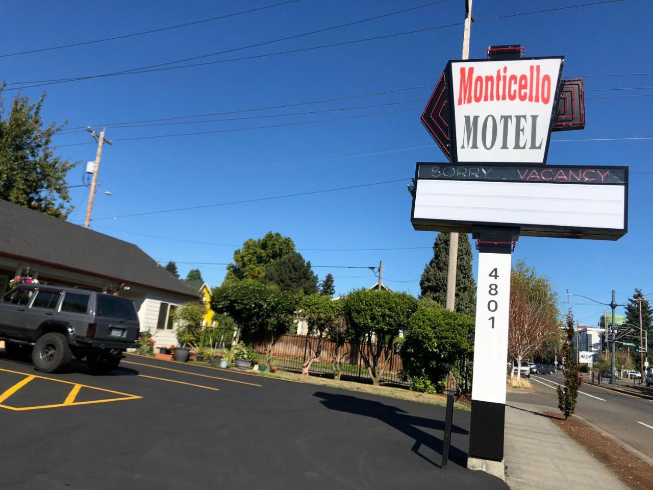 Monticello Motel Portland Luaran gambar
